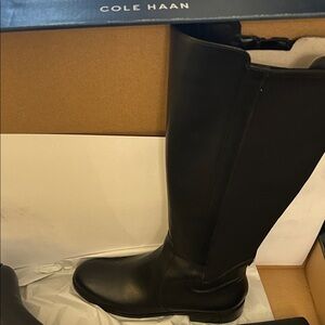 Cole Haan perfect Black Riding Boots